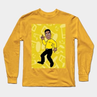 Steven Wiggle Updated Cartoon Long Sleeve T-Shirt